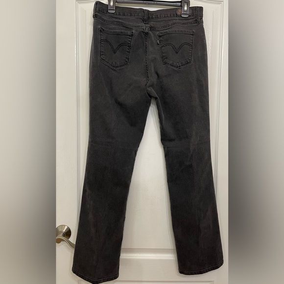 Levi’s 505 Straight Leg Black Jeans - Picture 2 of 9